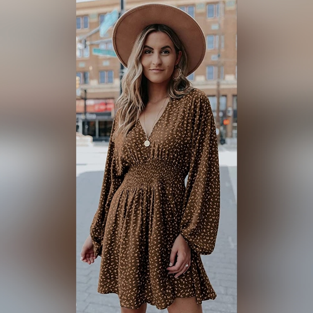 Long sleeved dress